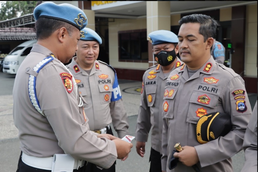 Karo Provos Divpropam Polri Gelar Apel Pagi dan Pengarahan ke Semua Jajaran