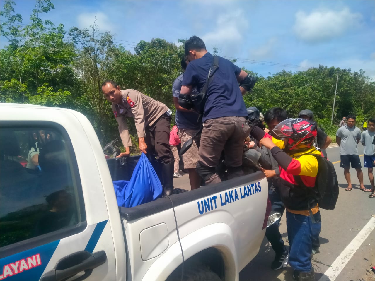 Tabrakan Maut, Motor VS Truck