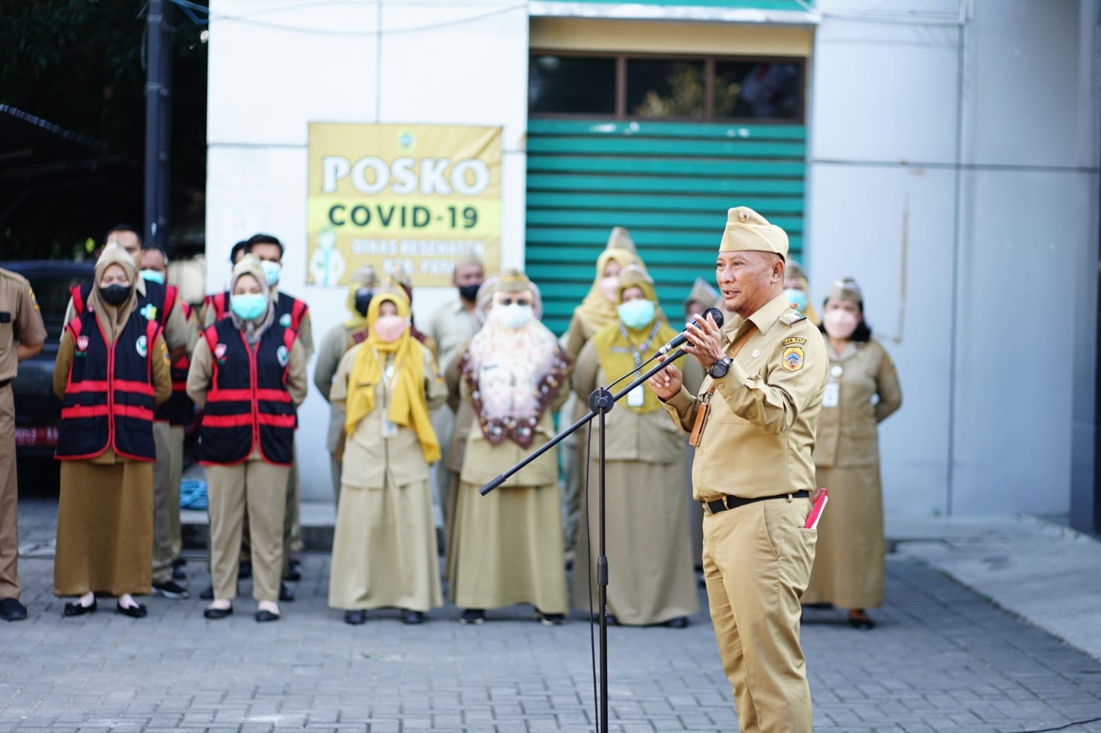 Pj Bupati Support Petugas Tingkatkan Capaian Vaksinasi