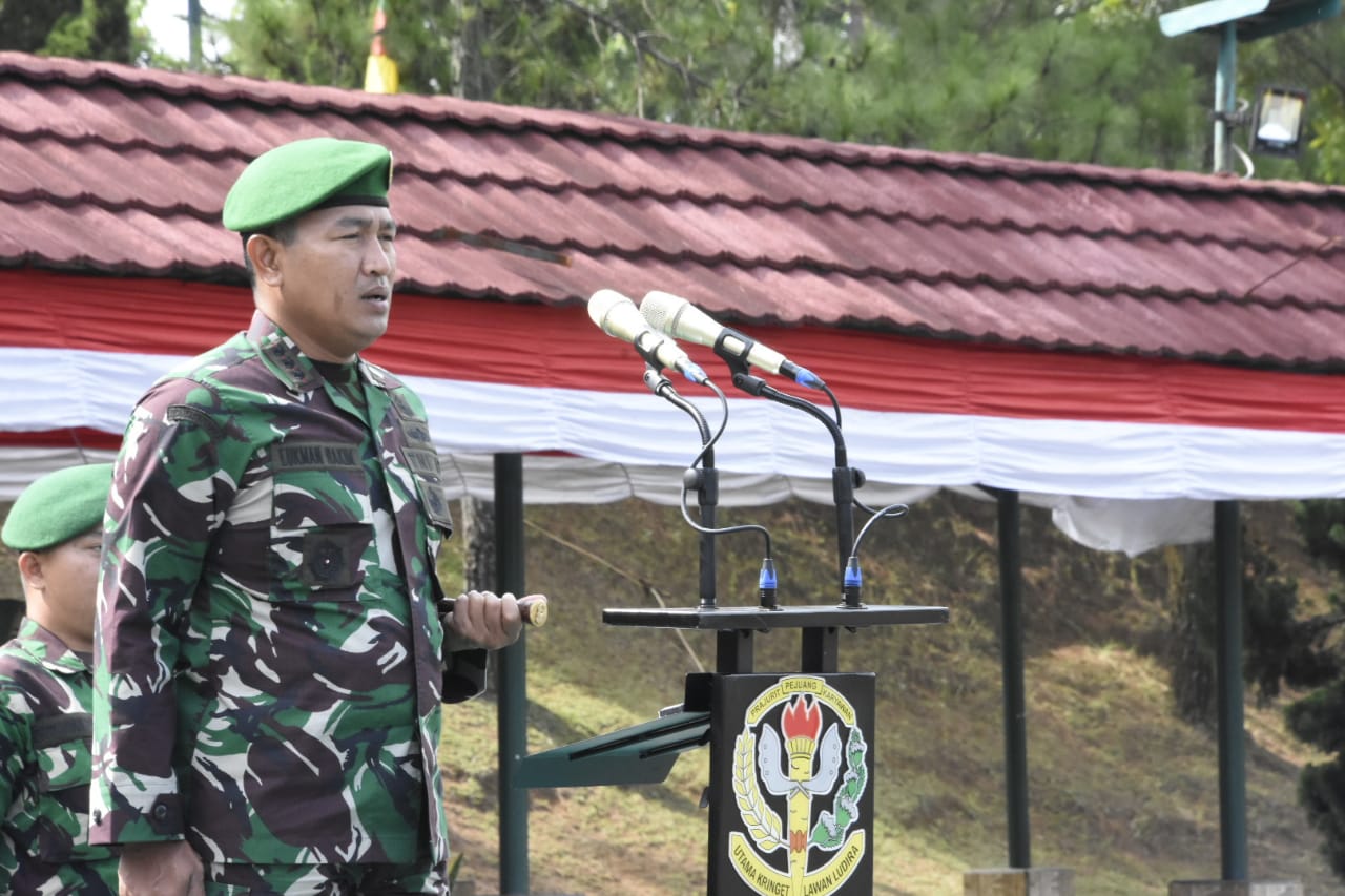 Upacara Pembukaan Pendidikan Pertama Bintara TA. 2022