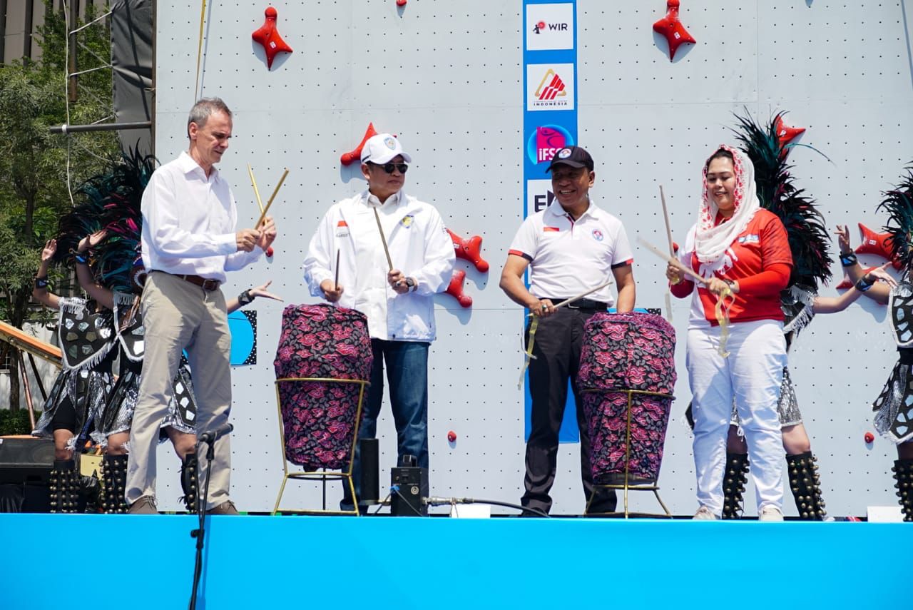 Ketua MPR RI Hadiri Kejuaraan Dunia Panjat Tebing