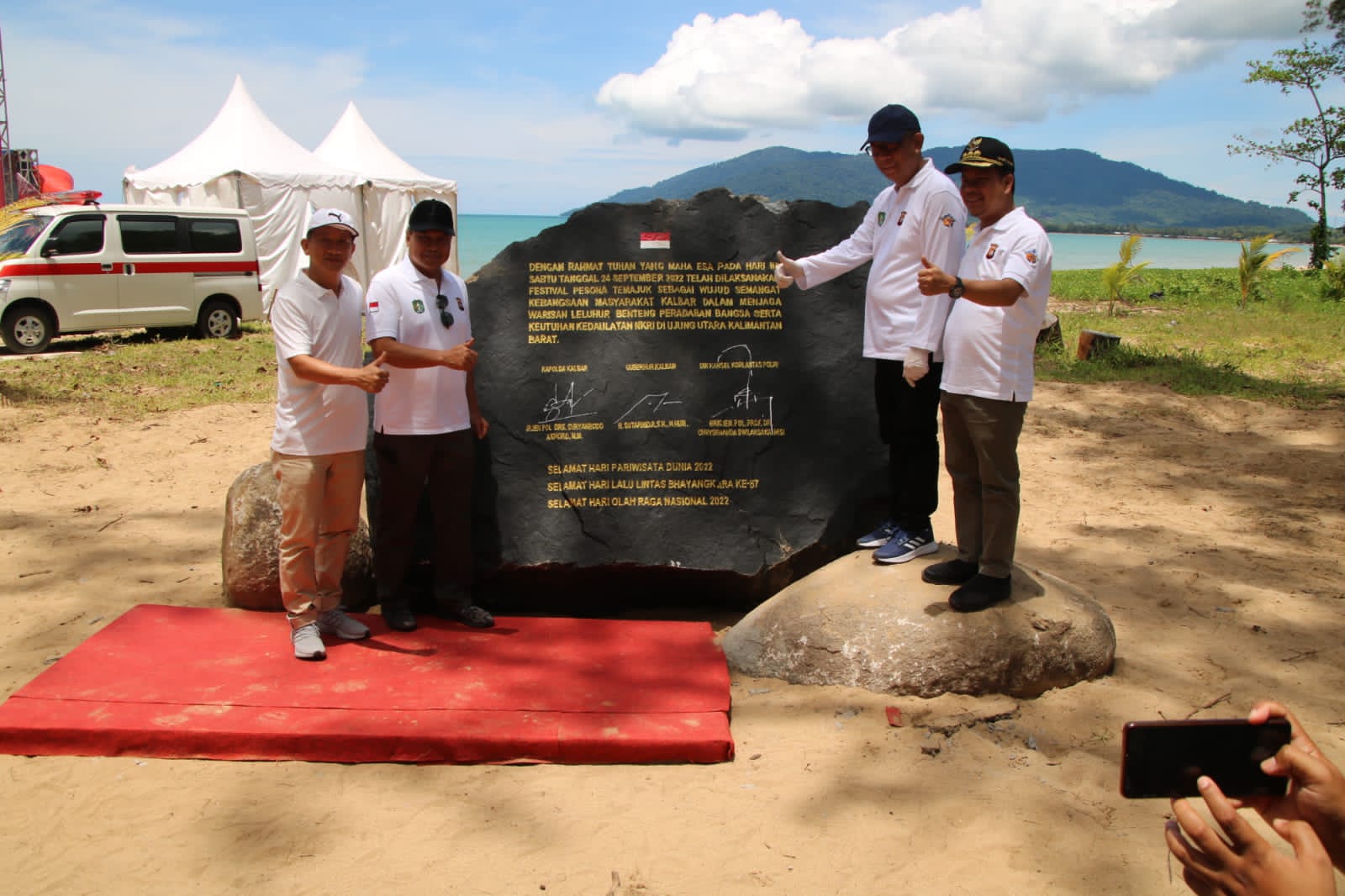 Polda Kalbar dan Pemprov Adakan Pesona Festival Temajuk