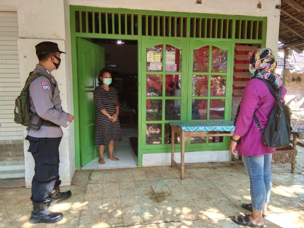 Polsek Pakis Aji Lakukan Tracing Covid-19