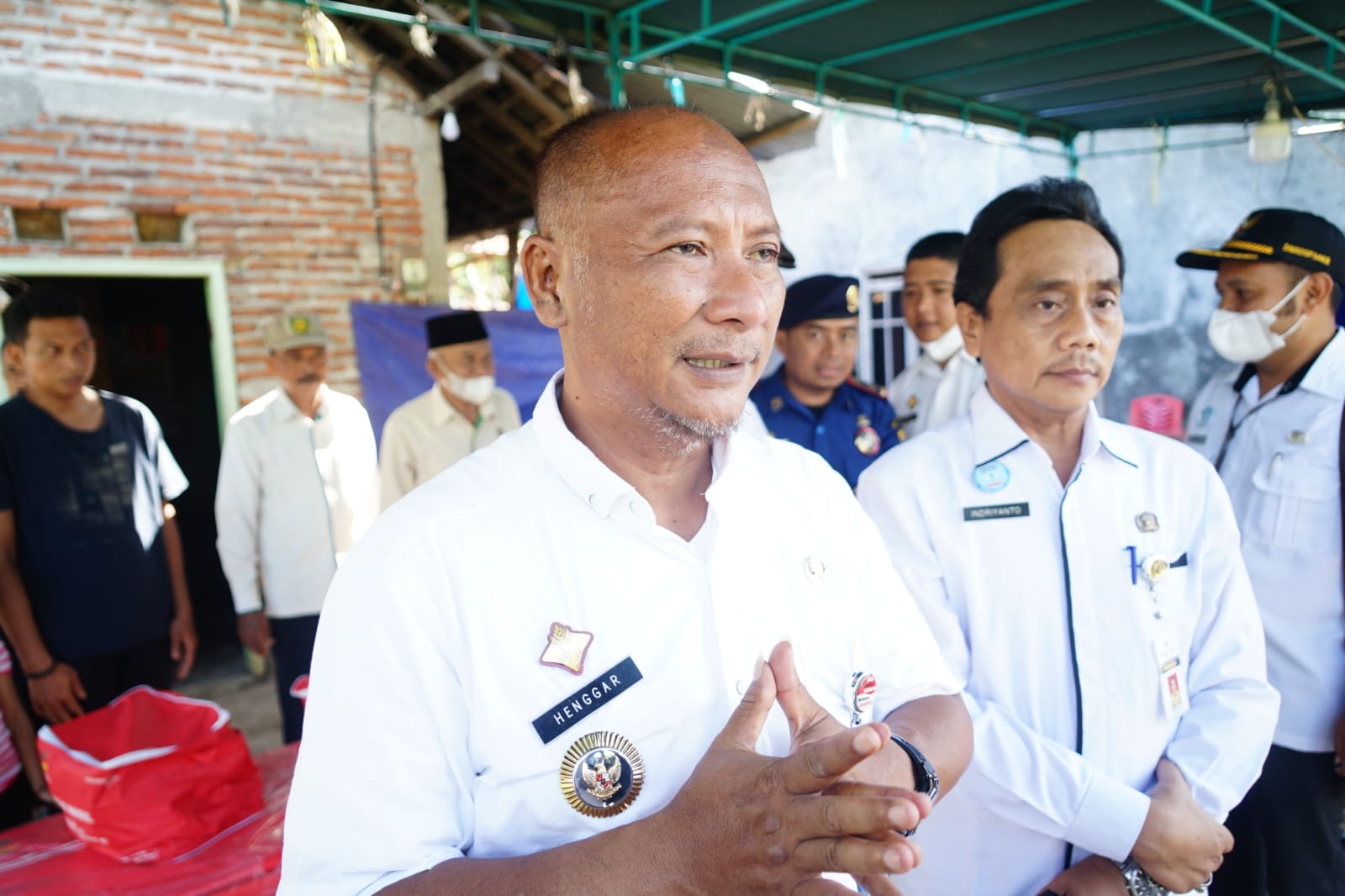 Pj Bupati Kunjungi Keluarga Korban Kebakaran