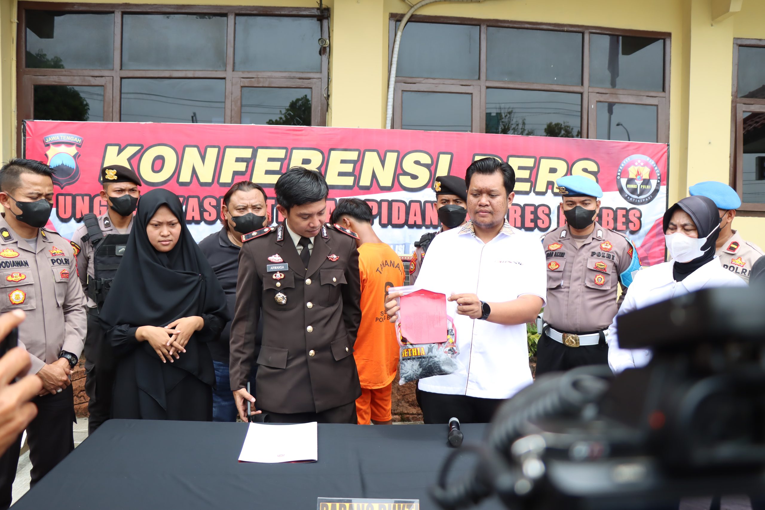 Polres Brebes Bekuk Enam Pelaku Pemerkosaan Anak Dibawah Umur