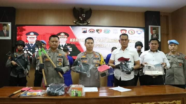 Tiga Tersangka Curat Dibekuk Satreskrim Polres Jepara