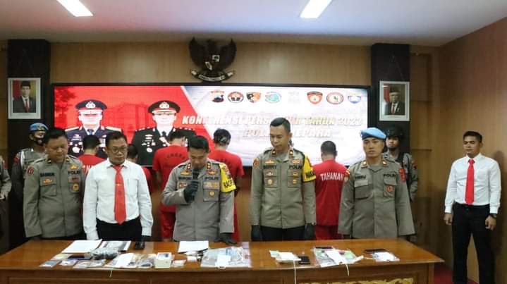Polres Jepara Amankan 30,1 Gram Sabu dan 1077 Butir Obat