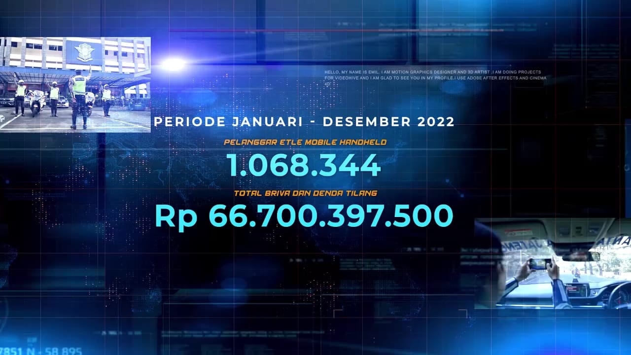 Penindakan ETLE Mobile Handheld, Dirlantas Polda Jateng Sumbangkan PAD Sebesar 66 Milyar Sekian