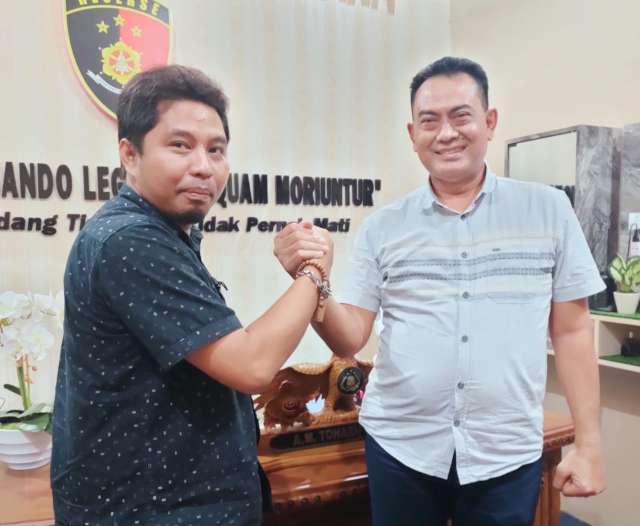 Gerak Cepat Brantas Kejahatan, Dirut PT. MNS Grub Pers dan Sekjen Rumah PPAI Apresiasi Kasat Reskrim Polres Jepara