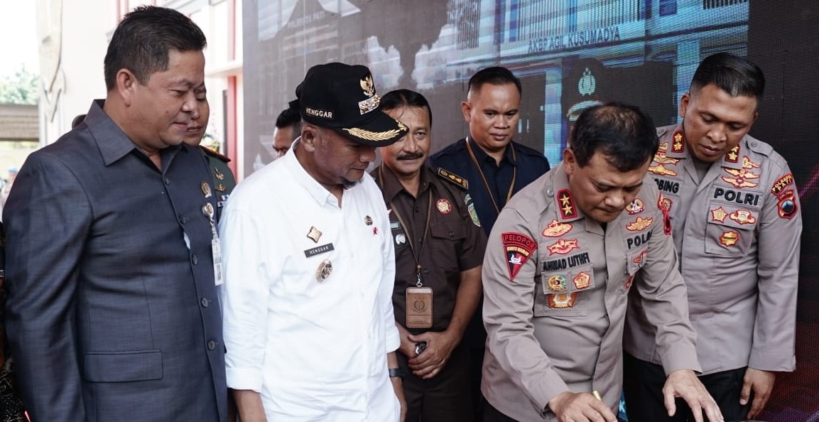 Peresmian Mapolresta Pati, Kapolda jateng Berharap Proses Pelayanan Publik Lebih Akuntabel