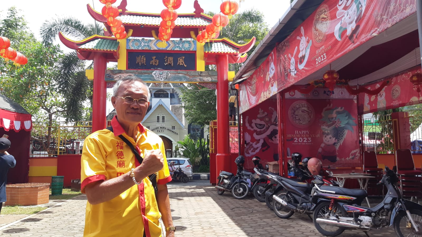 Sambut Imlek 2574, Edy Siswanto : Klenteng Hok Tik Bio Pati Gelar Baksos Kesehatan