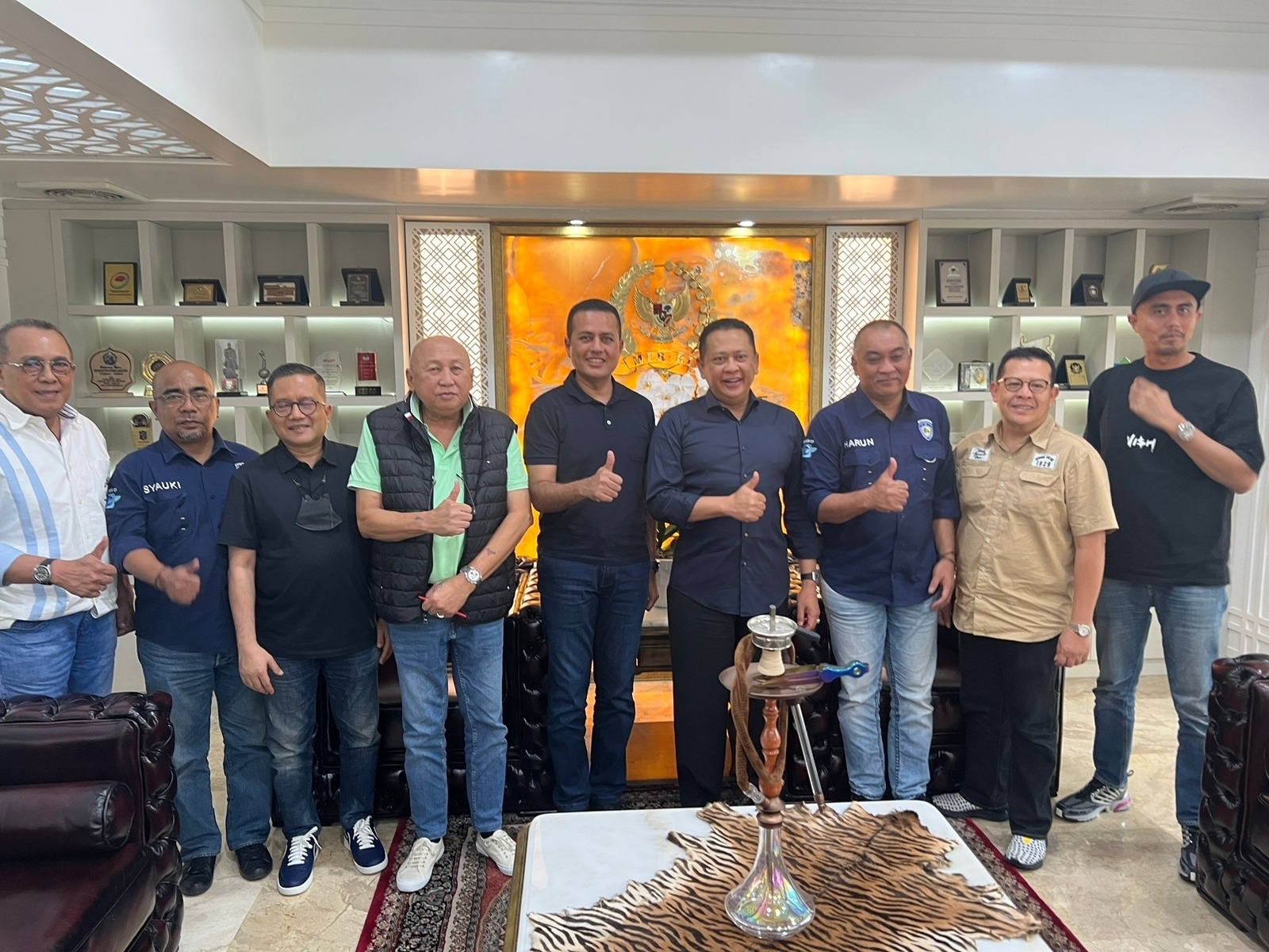 Terima Wagub Sumut, Bamsoet Dukung Pelaksanaan Kejuaraan Asia Pacific Rally Championship 2023