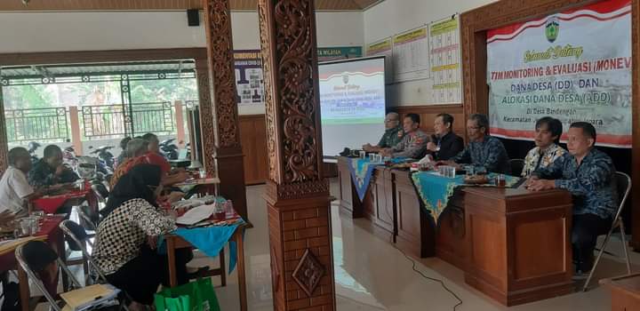 Tiga Pilar Kecamatan Monitoring dan Evaluasi Dana Desa