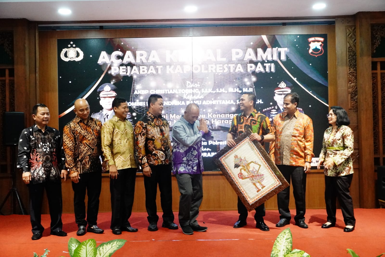 Tingkatkan Sinergitas, Henggar Ucapkan Selamat Datang Kapolresta Pati Kombes Pol. Andhika