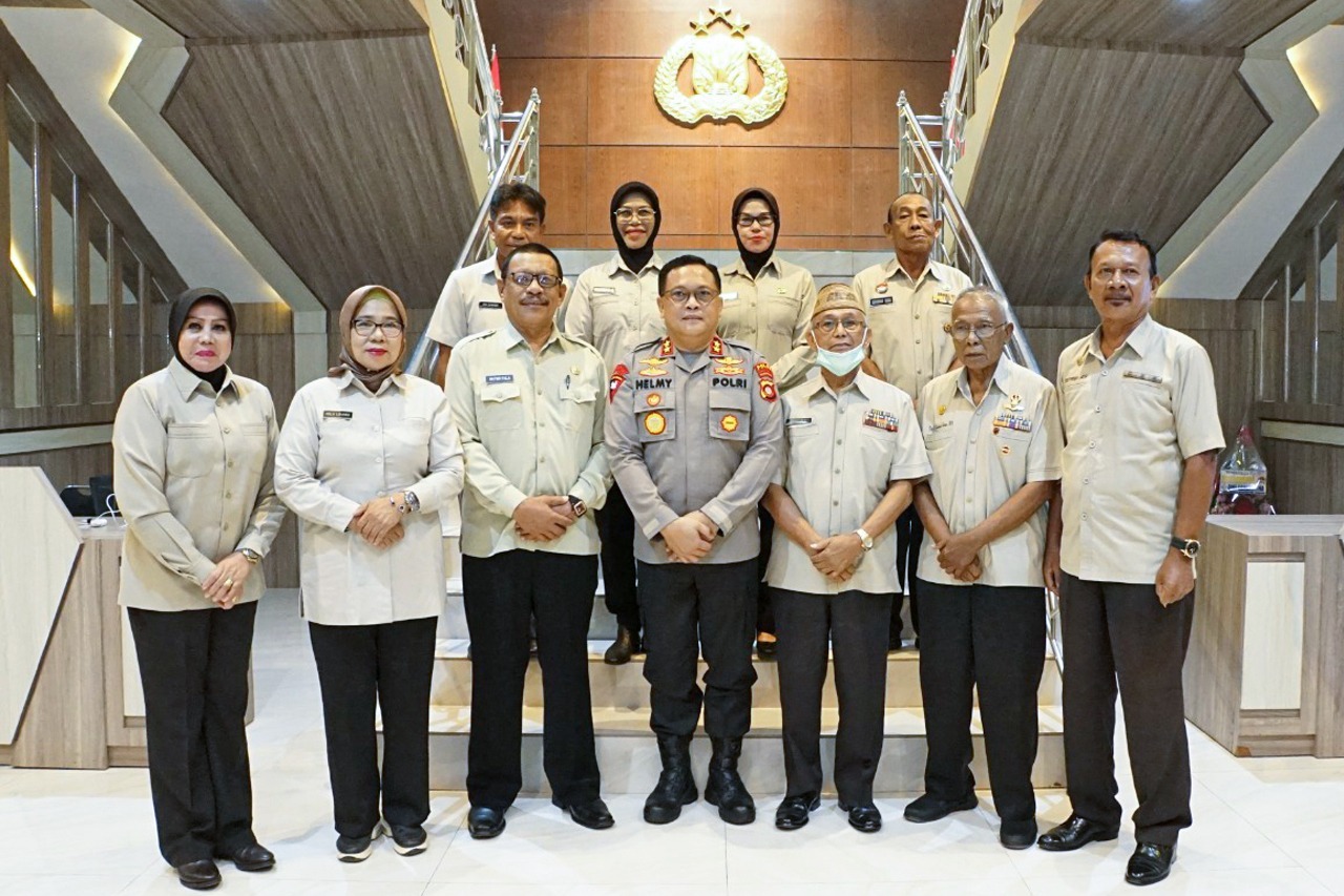 Kapolda Gorontalo Sambut Kedatangan Pengurus PP Polri