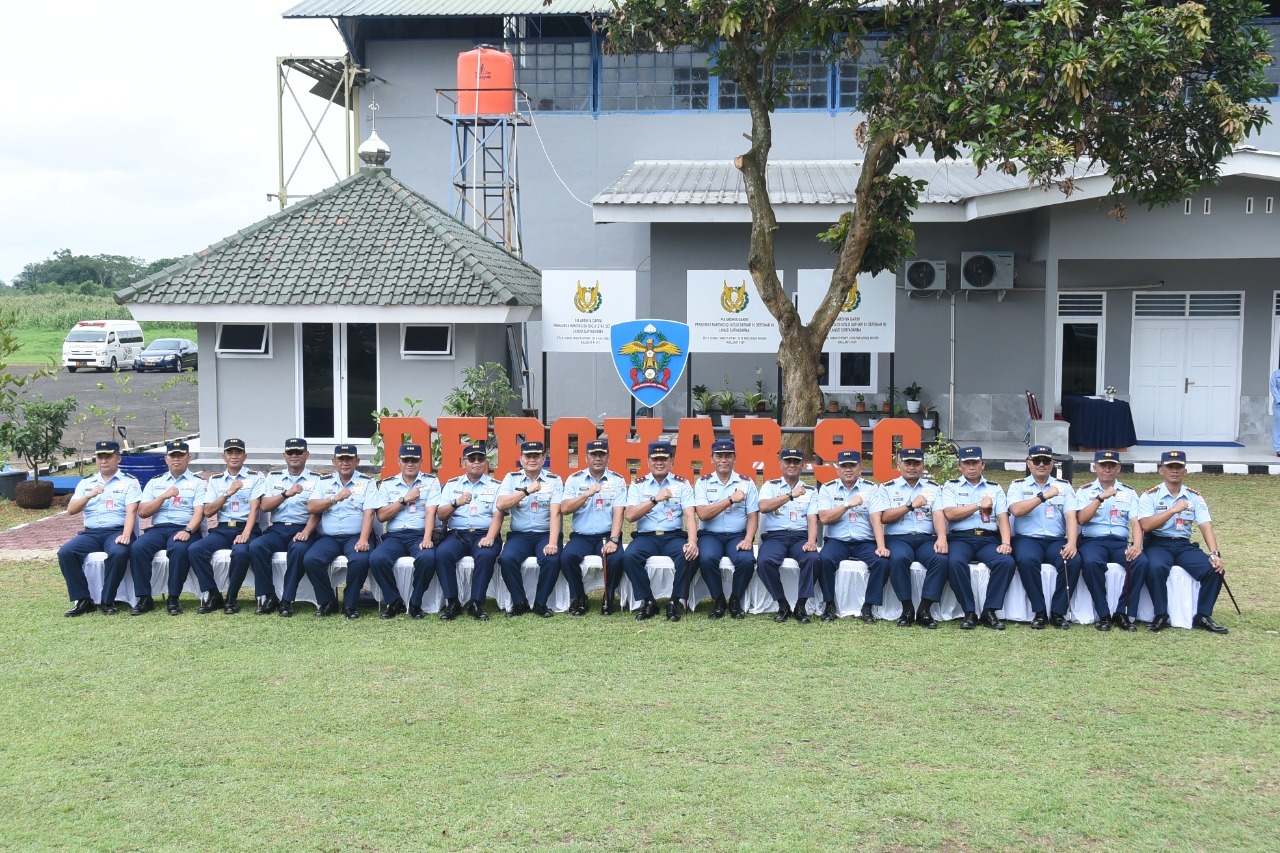 Dandepohar 90 Sambut Kedatangan Dankoharmatau