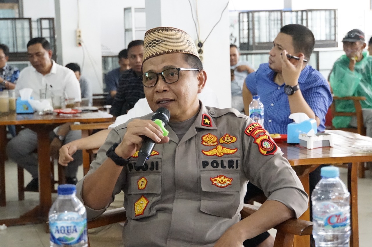 Ngopi..!! Wakapolda Gorontalo Wujudkan Keamanan dan Ketertiban Masyarakat