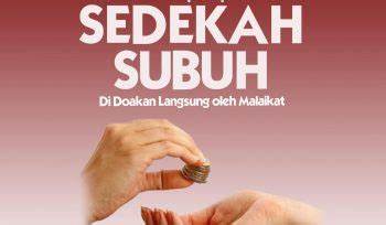 Doa Terkabul…!! Makna Sedekah Subuh