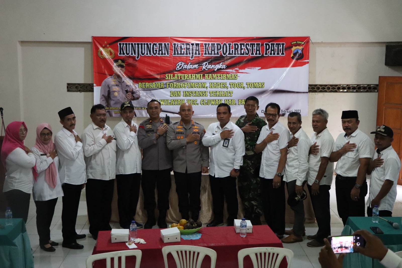 Sepekan Bertugas, Kapolresta Pati Silaturahmi di Kamtibmas dan Forkopimda
