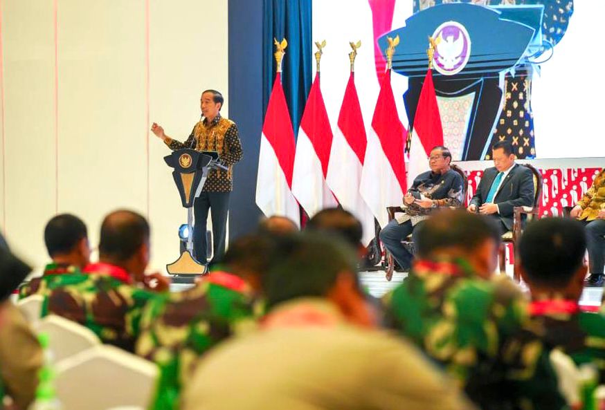 Rapim TNI-Polri, Ketua MPR RI Ingatkan Pentingnya Haluan Negara dan Empat Pilar Kebangsaan