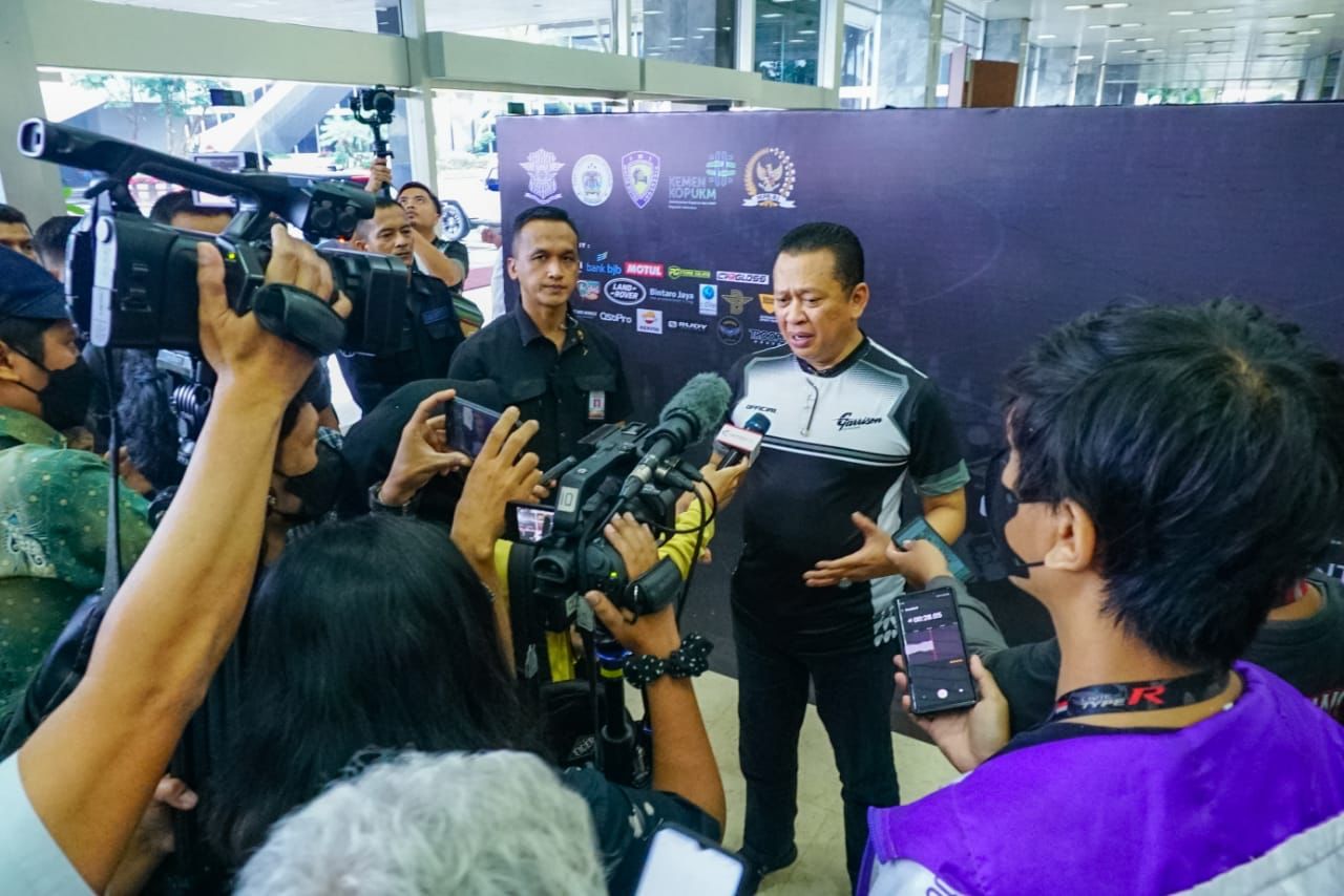 Buka Safety Riding, Ketua MPR RI Bamsoet Tantang Pengelola Jalan Tol