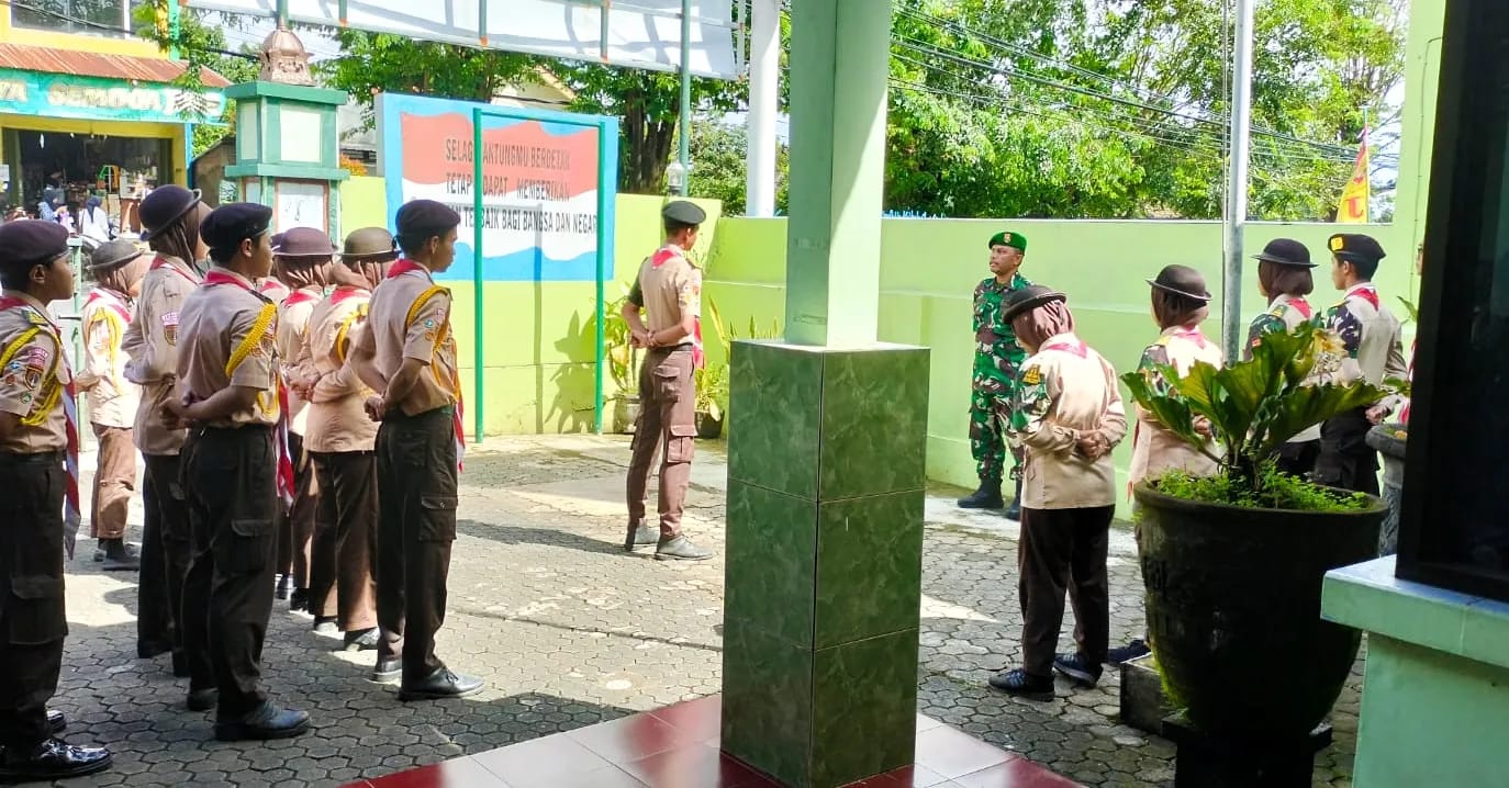 Bina Anggota Pramuka Saka Wira, Ini kata Sertu Sugeng
