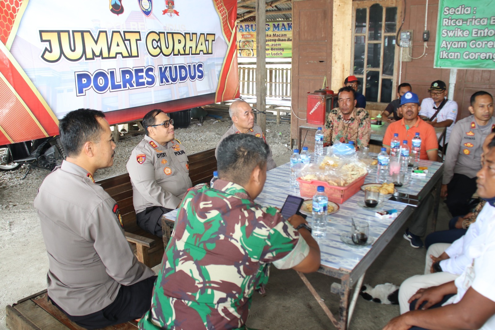 Cepat Respon, Kapolres Kudus Tampung Keluhan Masyarakat