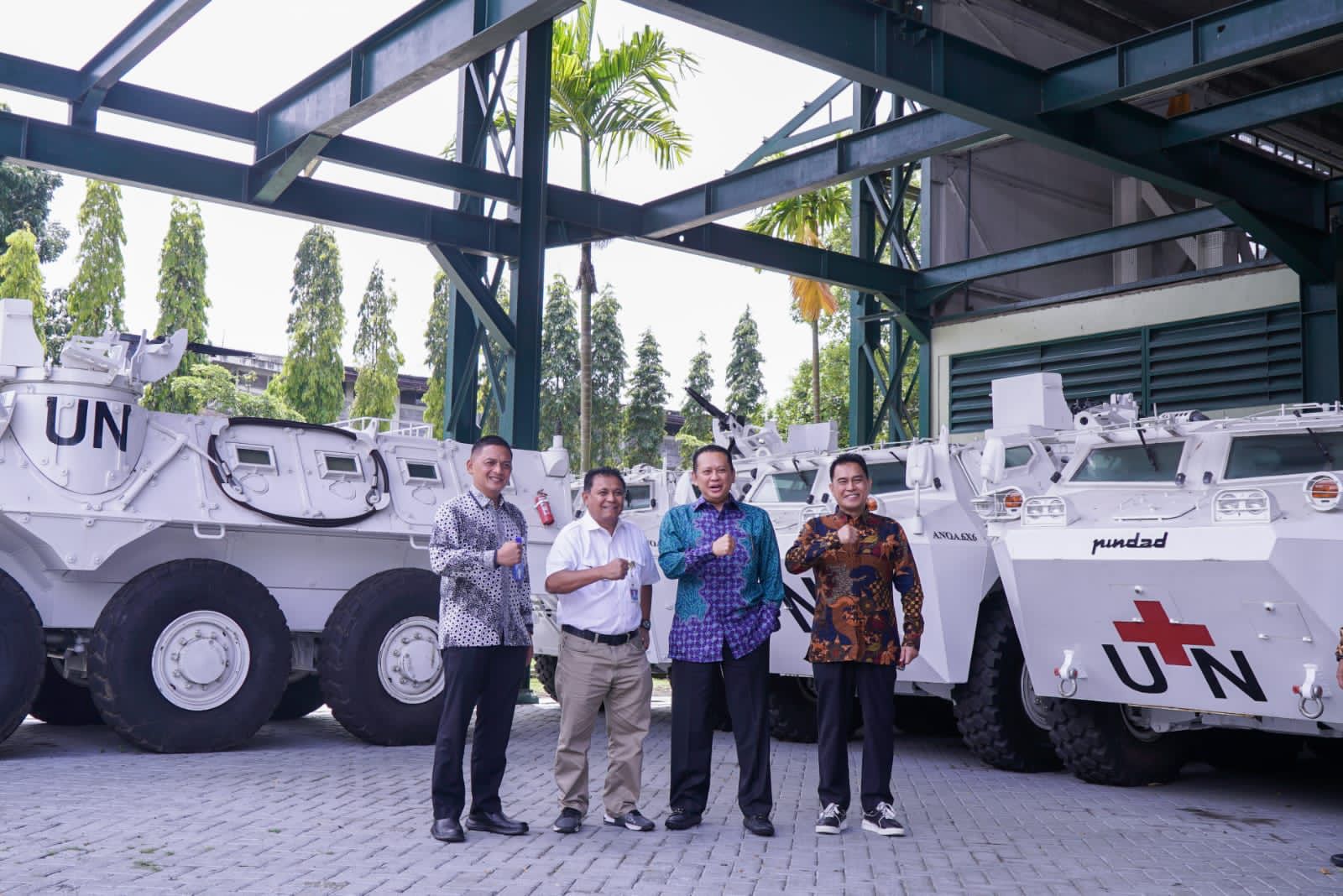 Ketua MPR RI Bamsoet Dukung Kerjasama Pindad dengan Swasta