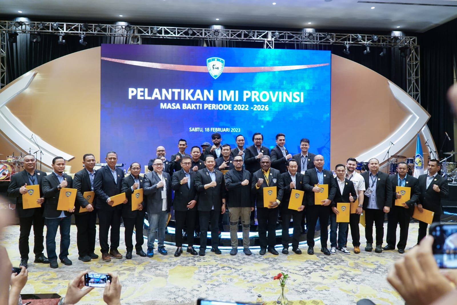 23 Ketua IMI Provinsi Dilantik, Ini Pesan Bambang Soesatyo