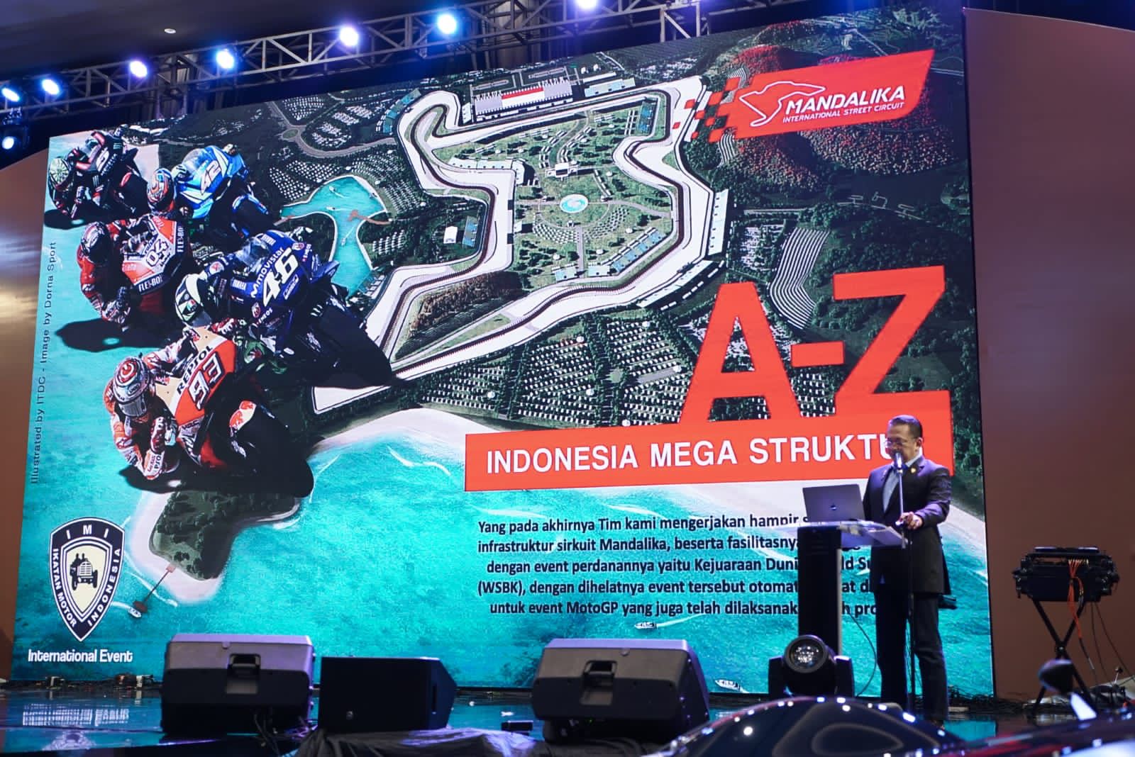 Ketua IMI Hadirkan Tiga Sirkuit Balap Internasional di Indonesia