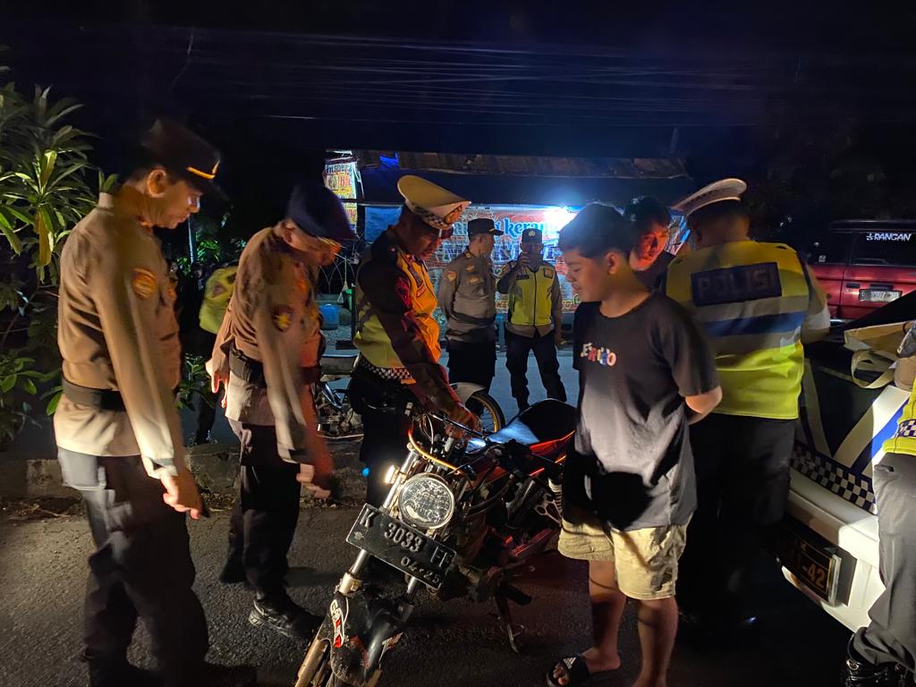 Resahkan Masyarakat, Polresta Pati Amankan 42 Unit Motor