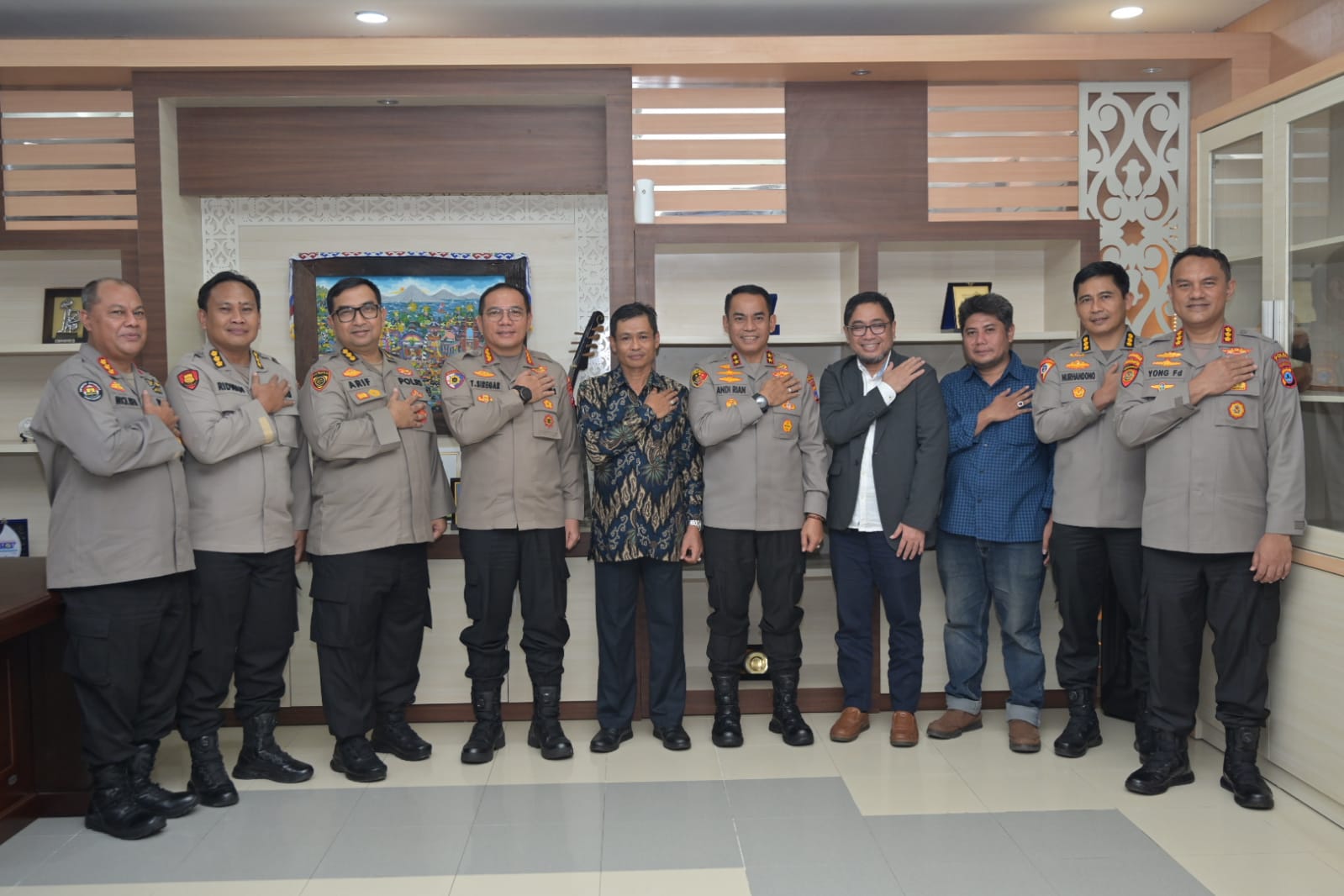 Kembangkan SDM Polri, Kapolda Kalsel Silaturahmi ke ULM Banjarmasin