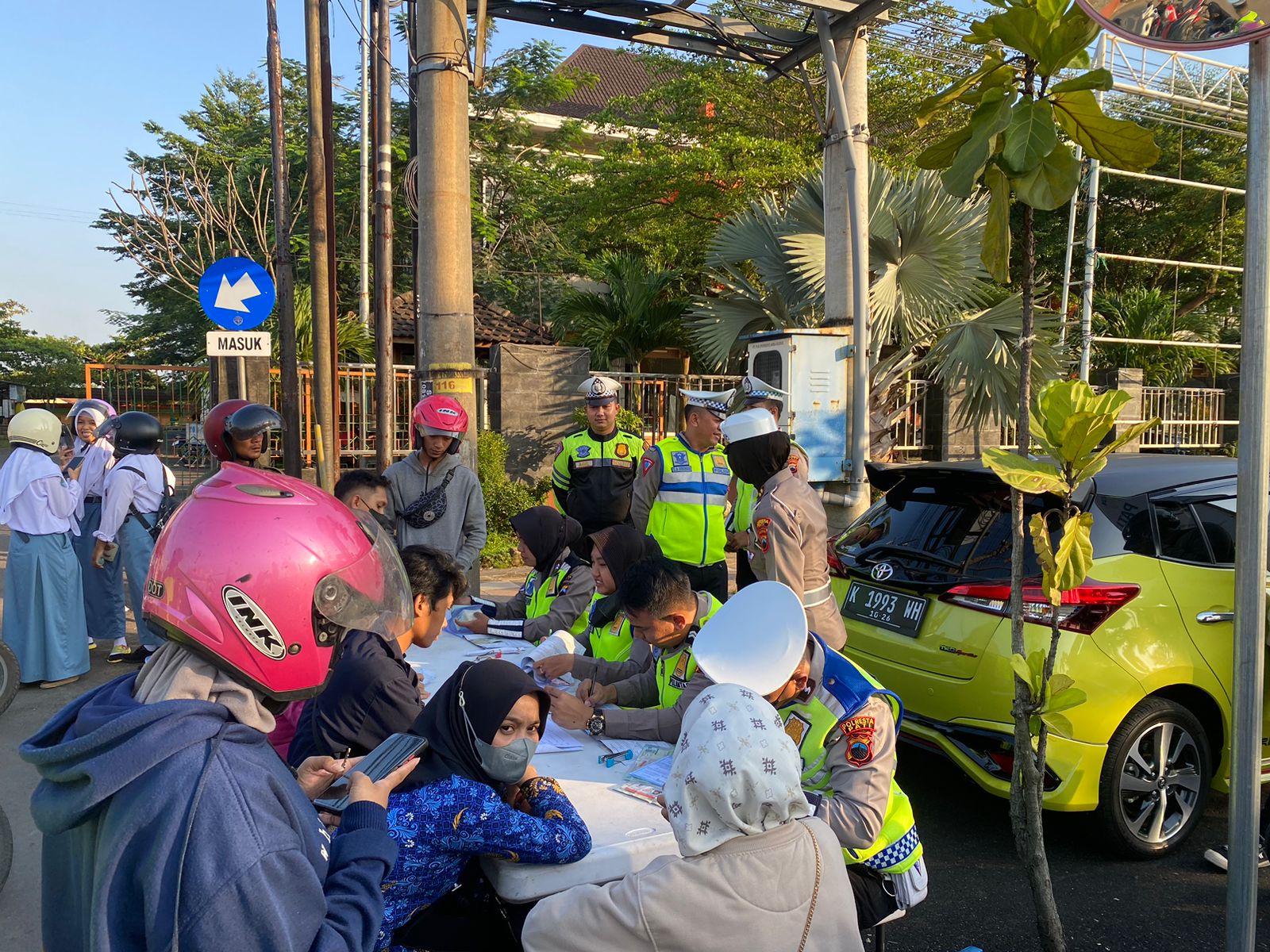 Jalur Mobil di Langgar R2, Satlantas Polresta Pati Gelar Razia