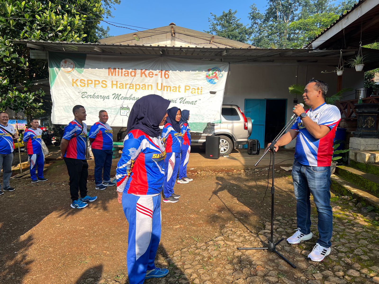 Jaga Kesehatan, Satlantas Polresta Pati Gelar Olahraga Bersama