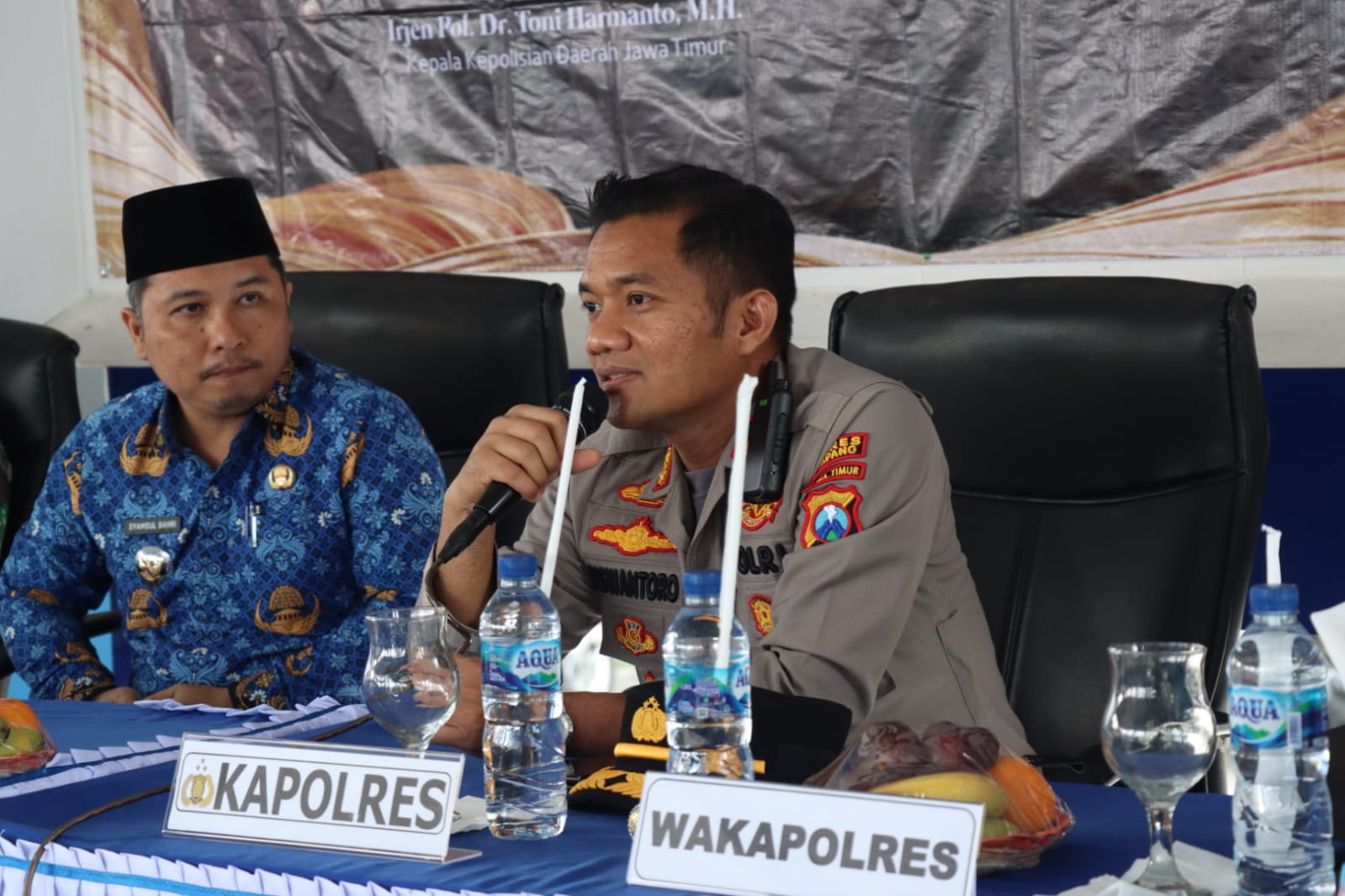 Jum’at Curhat, Polres Sampang Mulai Laksanakan Operasi Pekat Semeru 2023
