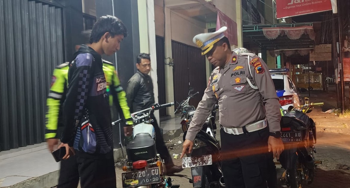 Keluhan Masyarakat Direspon, Gawasdak Razia Knalpot Brong dan 65 Kendaraan Ditindak Tegas