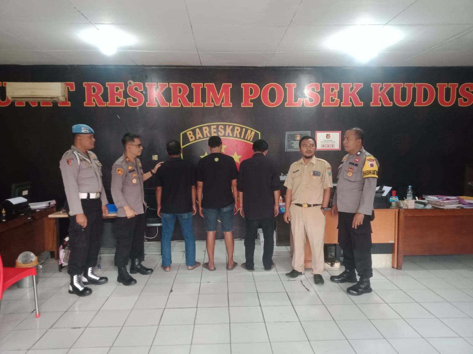 Pedagang Resah Pemalakan Liar, Polisi Amankan Tiga Preman