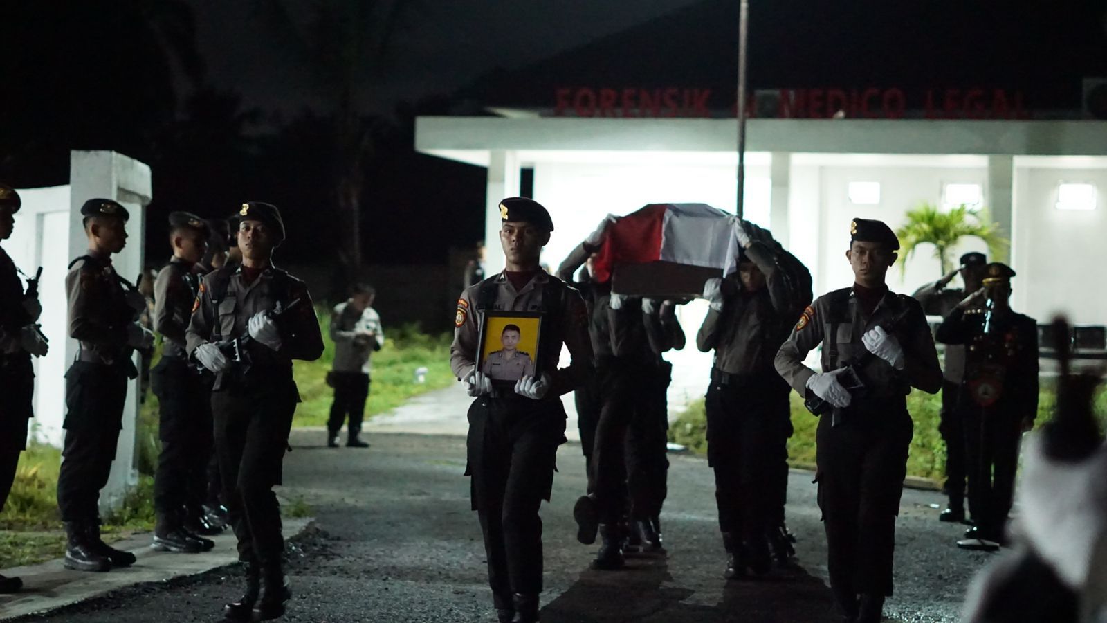 Pemakaman di Mijen, Polda Gorontalo Pulangkan Jenazah Briptu Rully Firmansyah