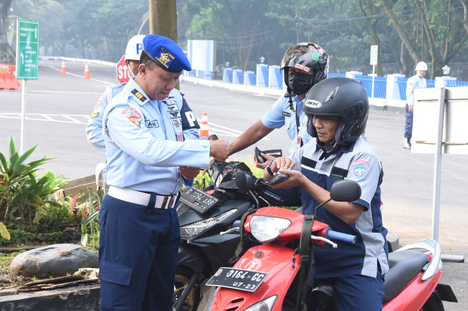 Berikan Contoh Disiplin, Kapten Pom Ari Witanto Gelar Gaktib