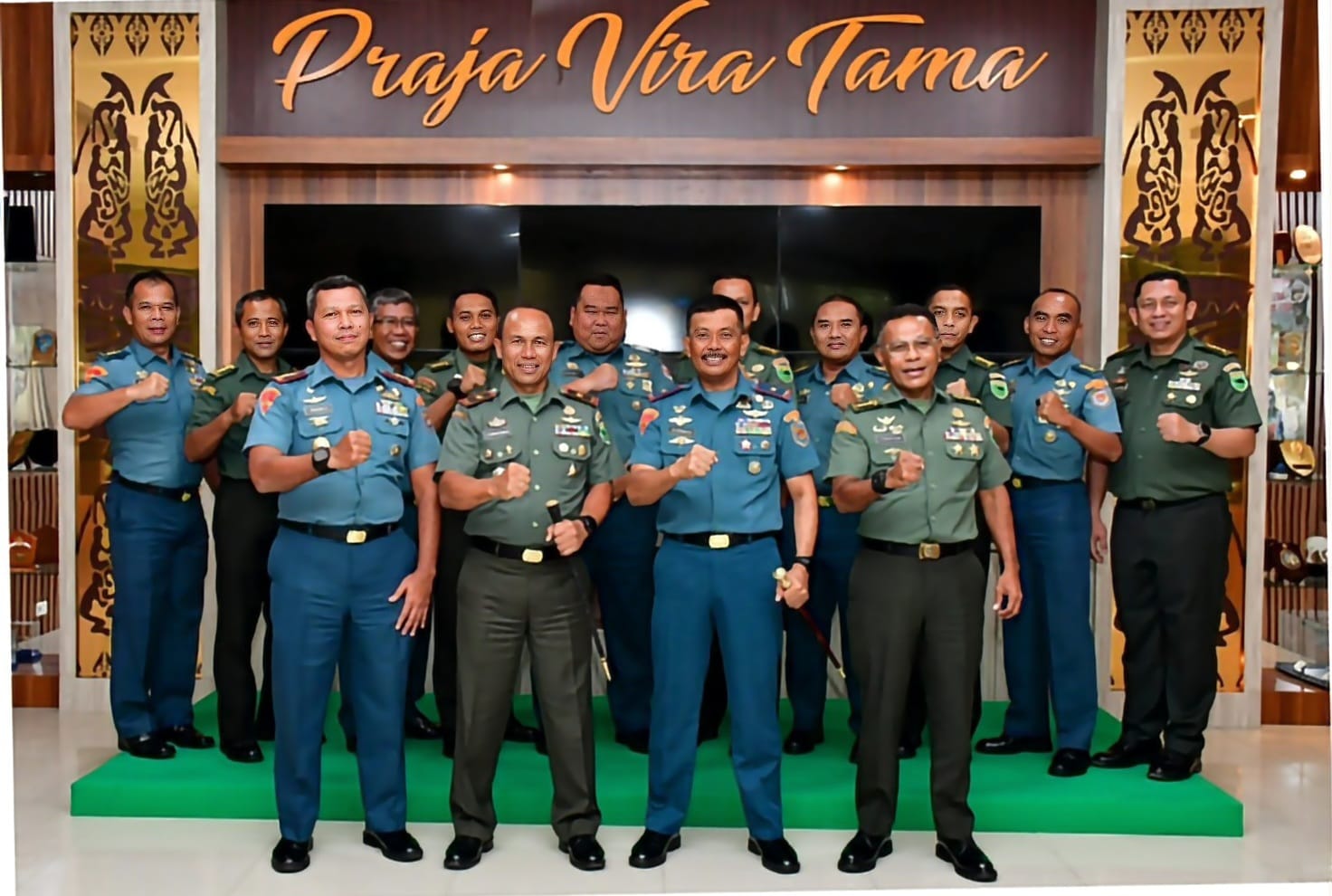 Perkuat Sinergitas, Komandan Pasmar 3 Kunjungi Makorem