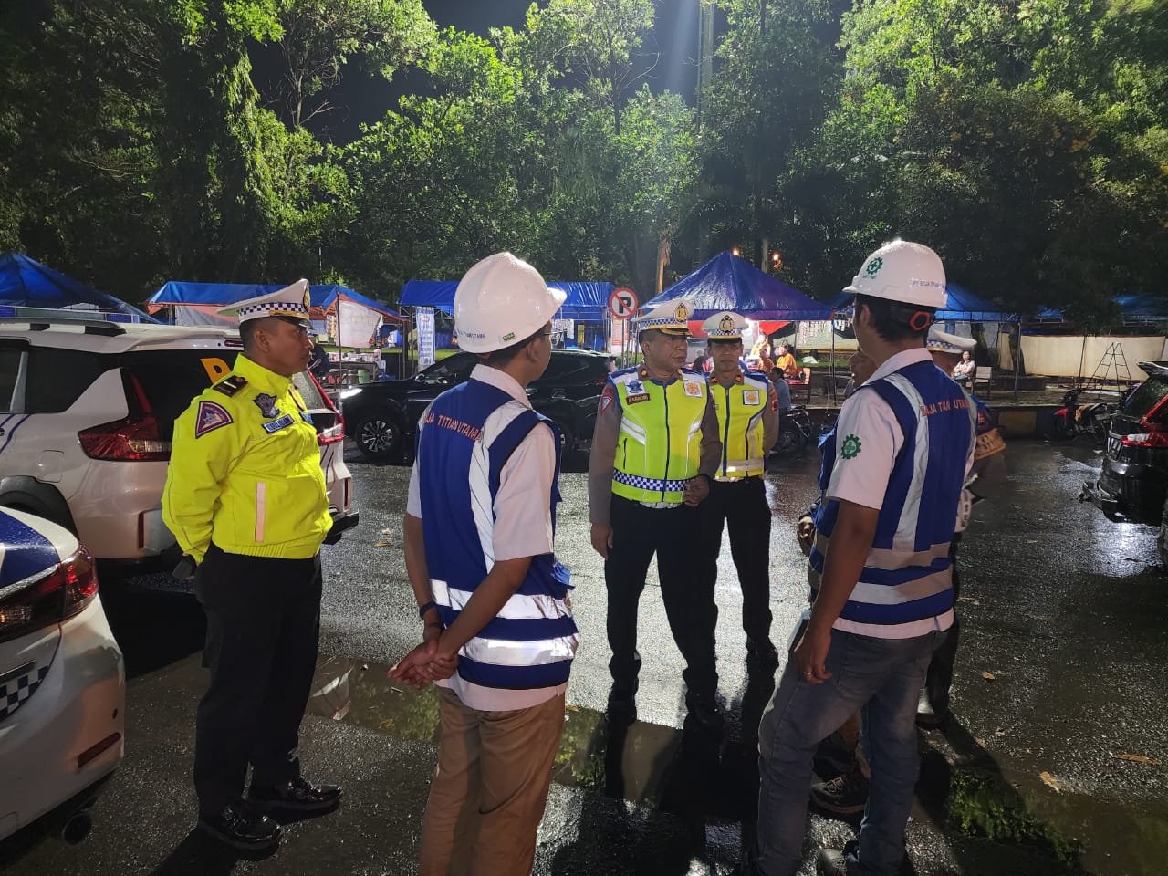 Sebelum Open Traffic, Kompol Asfauri Cek Kondisi Wilayah Area Jembatan Juwana