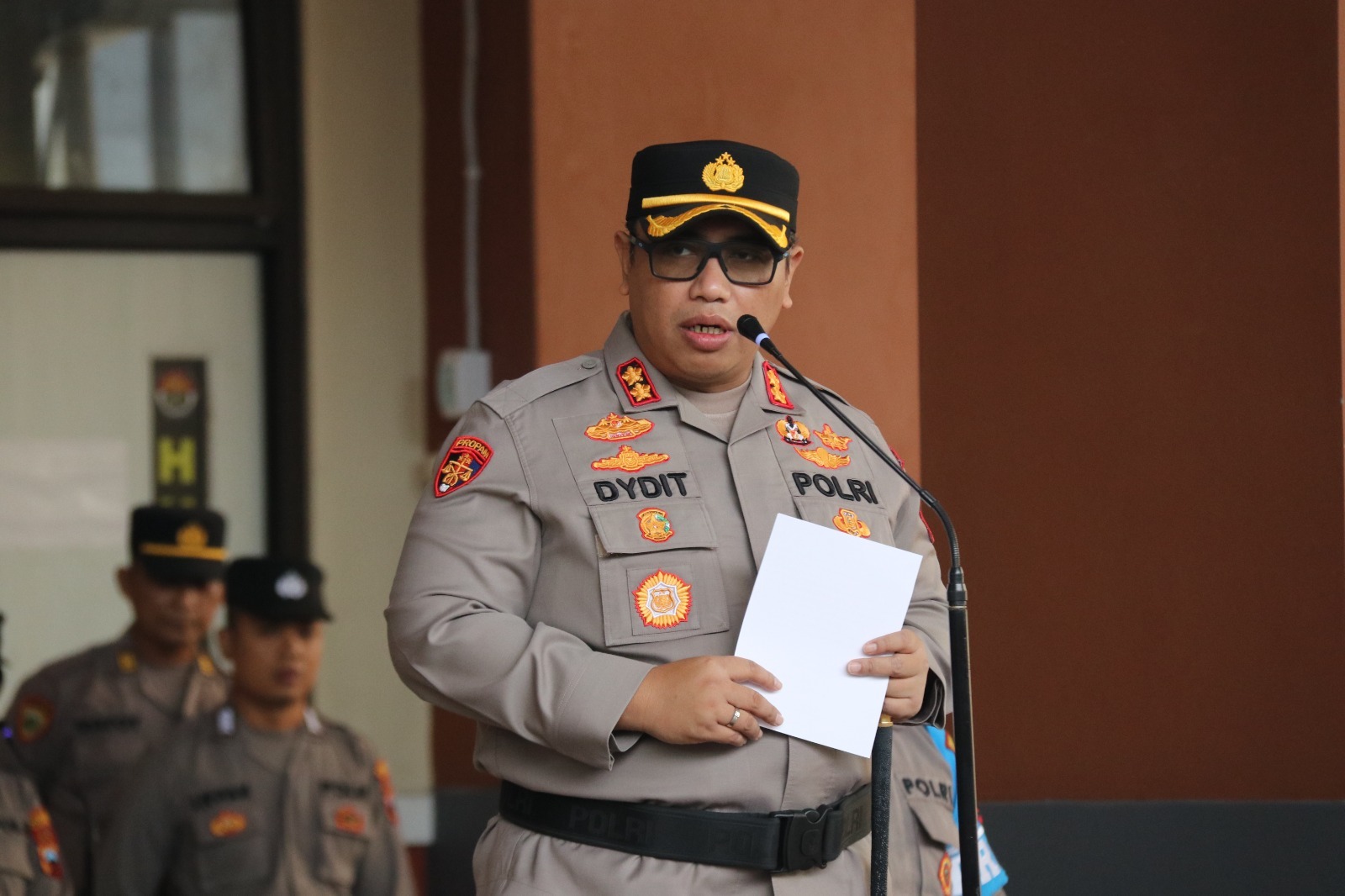 Kapolres Kudus Gelar Kenaikan Pangkat Personil Polri dan PNS