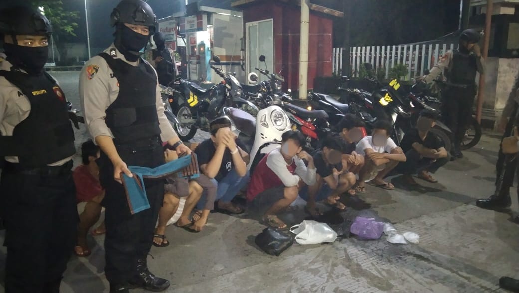 11 Remaja Pelaku Perang Air dan Sarung Ditangkap Polisi