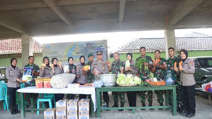 Gelar Dapur Ramadhan, Polres dan Kodim 0719/Jepara Kompak