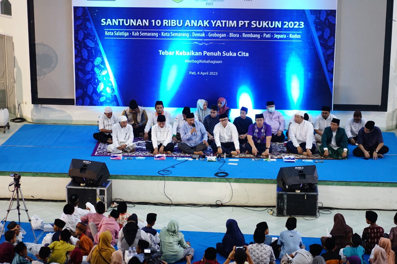 Seribu Yatim Kabupaten Pati Terima Santunan