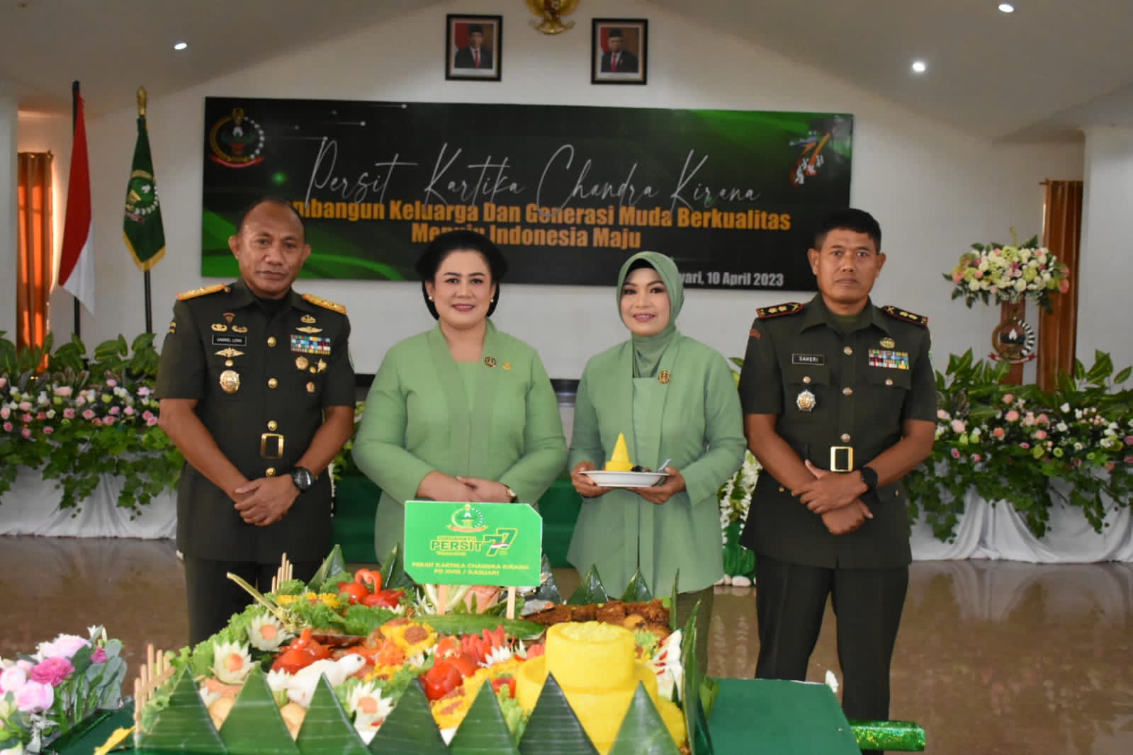 HUT Ke-77 Persit KCK, Pangdam Kasuari : Bangga dan Apresiasi