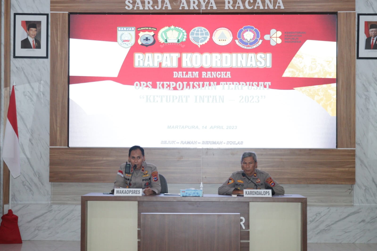 Pelaksanaan Operasi Ketupat Intan Tahun 2023