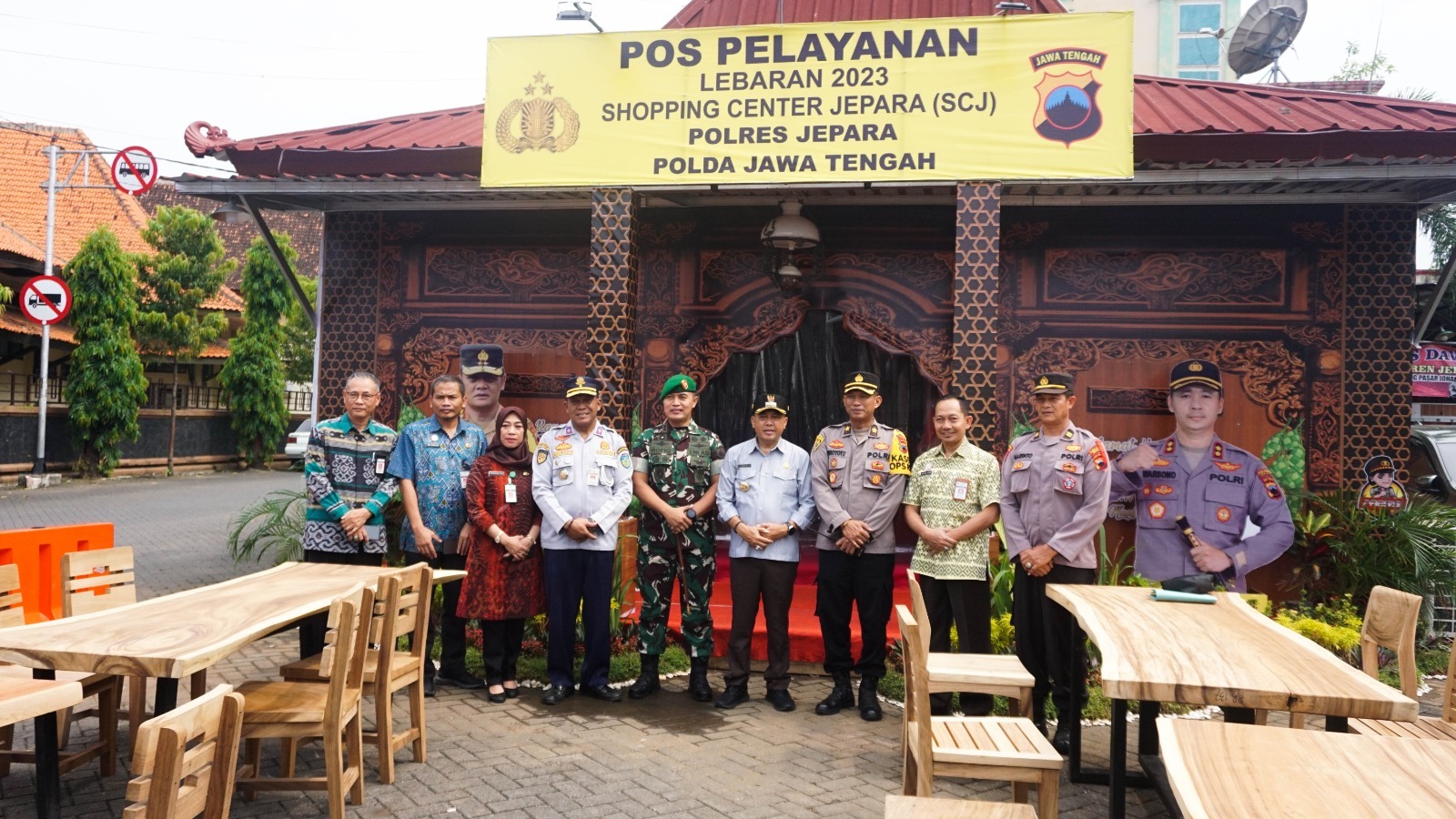 Kesiapan Pos Pengamanan dan Pelayanan Idul Fitri 1444 Hijriah