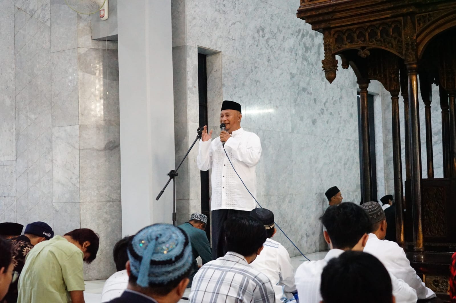 Sholat Idulfitri, Pj Bupati Sambut Euforia Masyarakat