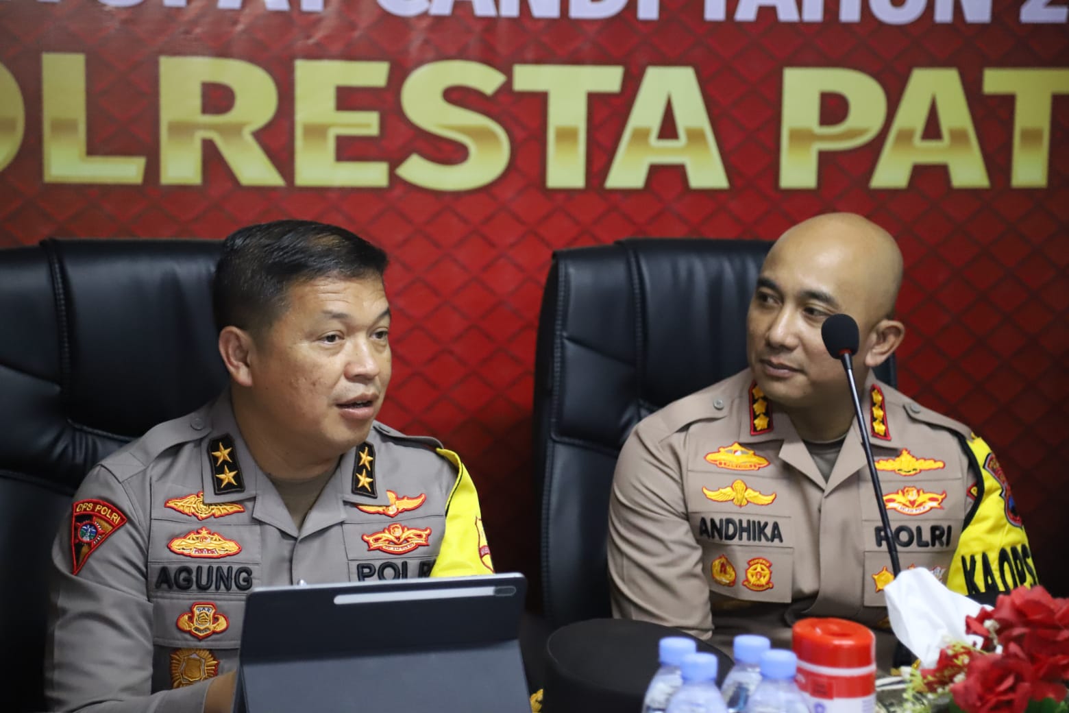 Lalu Lintas Lancar, Irjen Pol Agung Setya Cek Pospam Puri Polresta Pati